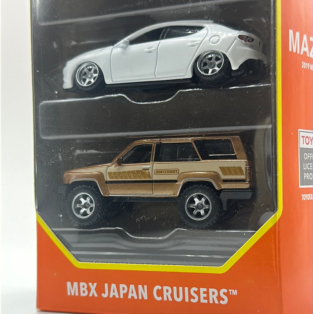 HVM CUSTOM - MBX JAPAN CRUISERS 5pk (Wheel Swapped) Matchbox