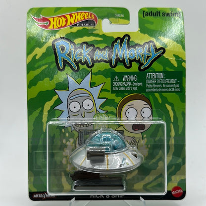 Rick’s Ship Rick & Morty Hotwheels Premium 1:64