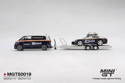 PORSCHE 911 DAKAR #718 (ROUGHROADS / VOLKSWAGEN ID SET) - MINI GT MGTS0019