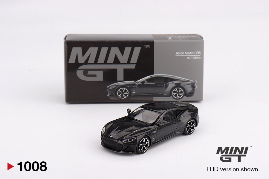 ASTON MARTIN DBS 007 EDITION – BLACK MGT01008-BL - MINI GT 1:64