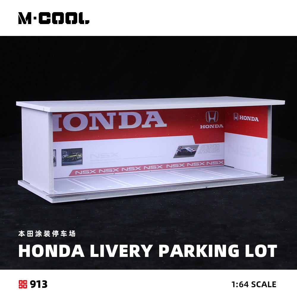 Honda Parking Stackable Diorama w/ LED Lights 1:64 Scale