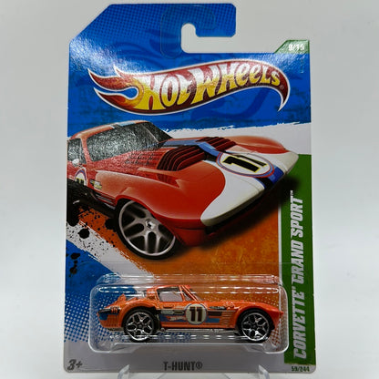 Corvette Grand Sport 9/15 *TH* Treasure Hunt 2010 Hotwheels Mainline 59/244