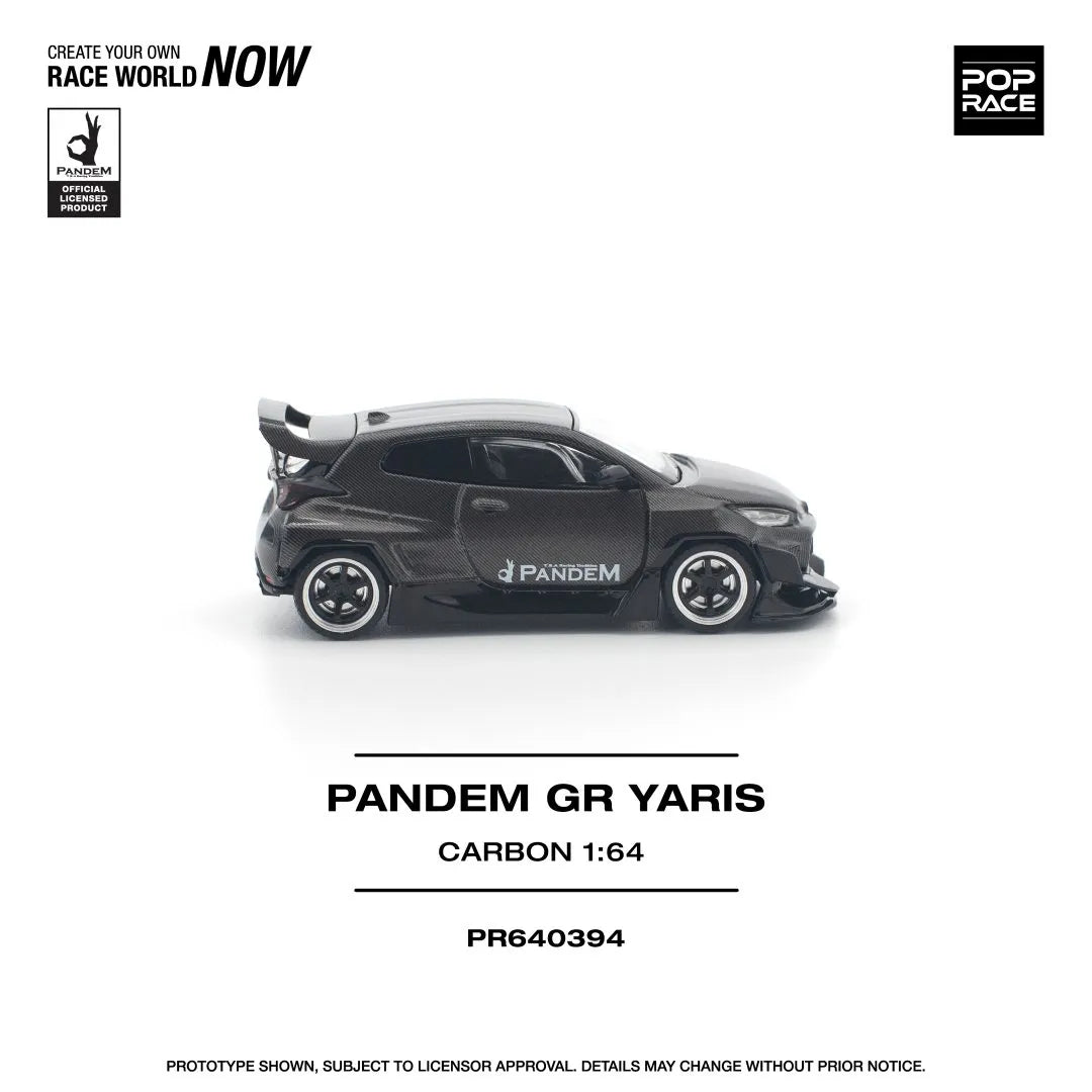 Pandem Toyota GR Yaris Carbon Edition POP RACE PR64-0394