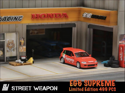 Honda Civic EG6 No Good Racing SUPREME Red LIMITED TO 499pcs