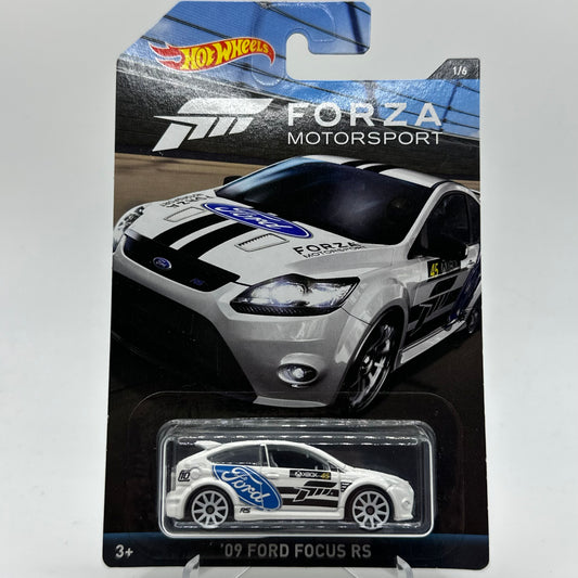 09’ Ford Focus RS FORZA MOTORSPORT 2/6 Hotwheels Mainline Themed