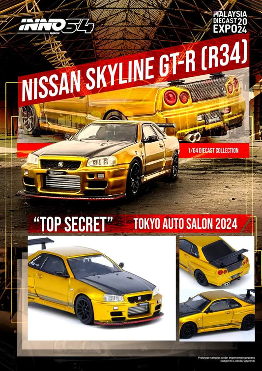 Nissan Skyline GT-R (R34) “Top Secret” Tokyo Auto Salon – INNO64