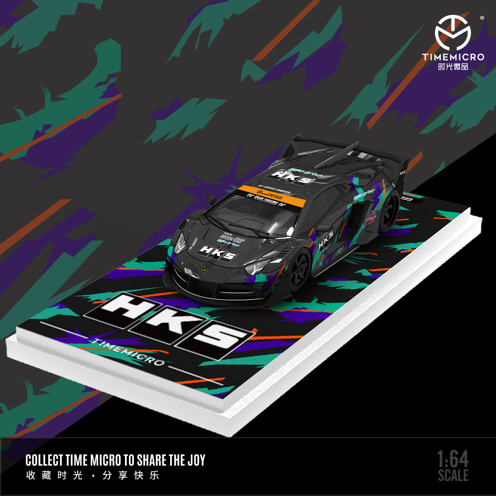 Lamborghini GTEVO HKS *Limited to 999pcs - TimeMicro 1:64