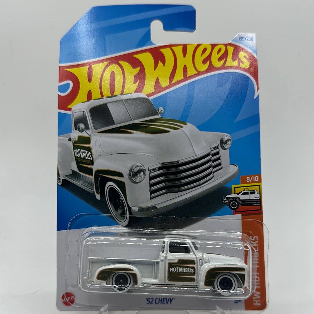 ‘52 Chevy - HW Hot Trucks 8/10 Hotwheels Mainline 139/250