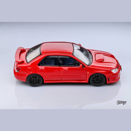 Subaru Impreza WRX STI Red Hawk Eye - FURUYA 1:64 Limited Edition