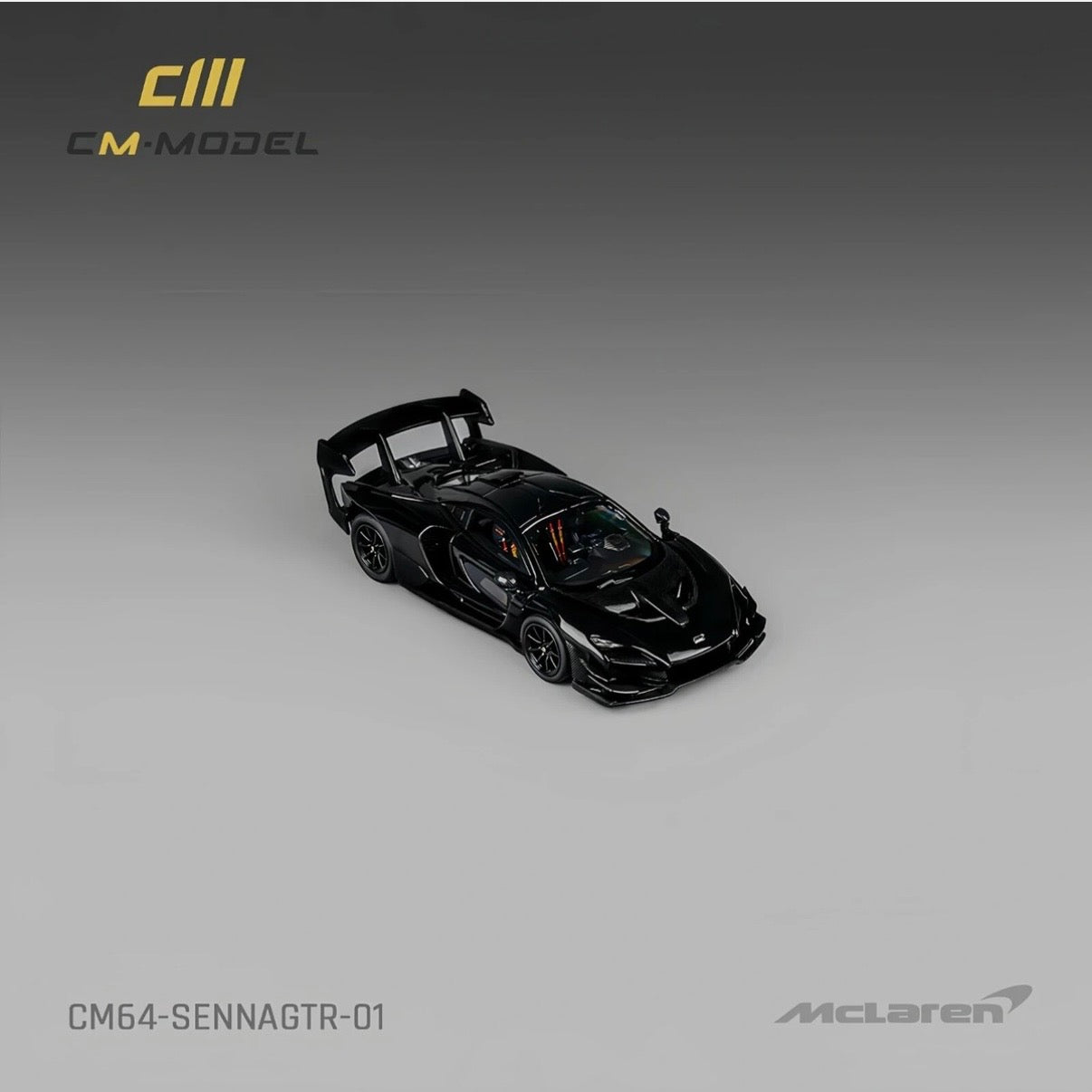 McLaren Senna GTR – Black - Limited Edition CM-Model 1:64