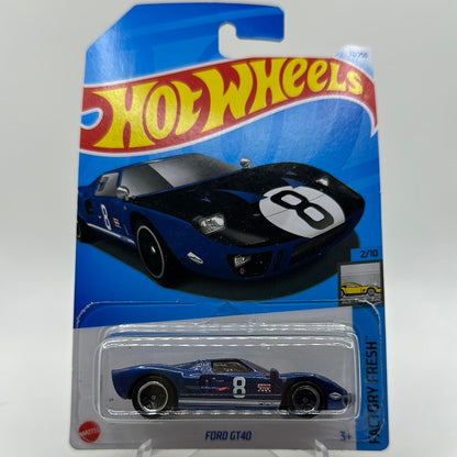 Ford GT40 - Factory Fresh 2/10 Hotwheels Mainline 12/250