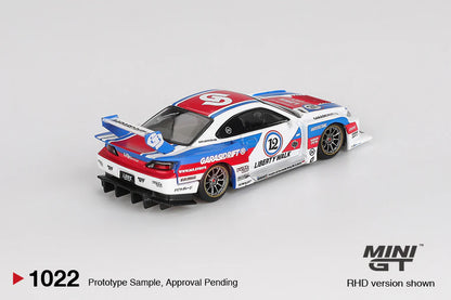 Nissan LB-Super Silhouette S15 SILVIA GARASIDRIFT x LBWK 2025 - MiniGT 1:64