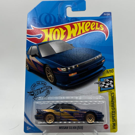 Nissan Silvia S13 - HW Speed Graphics 7/10 Hotwheels Mainline 111/250