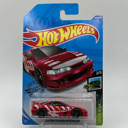 Custom ‘01 Acura Integra GSR Speed Blur 2/5 Hotwheels Mainline 97/250