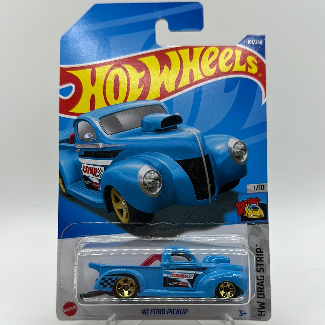 ‘40 Ford Pickup - HW Drag Strip 1/10 Hotwheels Mainline 181/250