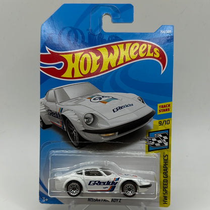 Nissan Fairlady Z HW Speed Graphics 9/10 Hotwheels Mainline 154/365