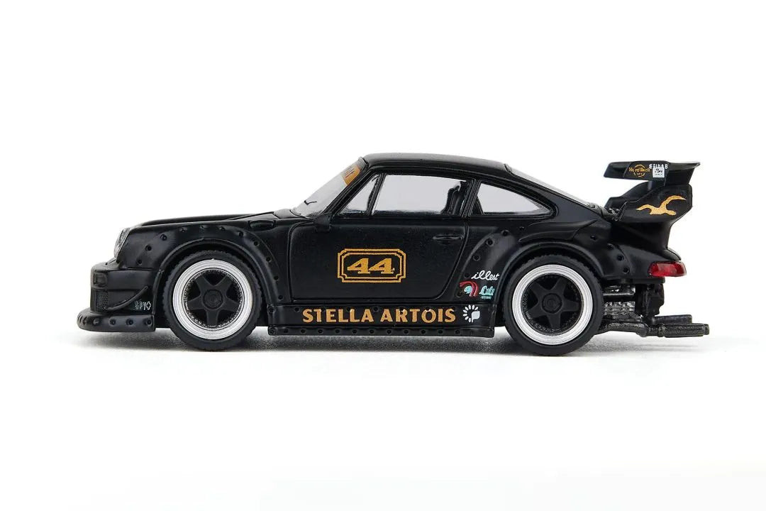RWB Porsche 930 STELLA ARTOIS Circuit Specification Matte Black – MM 1:64
