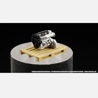 Honda Civic (EG6) SiR II with Engine Frost White HOBBY JAPAN 1:64