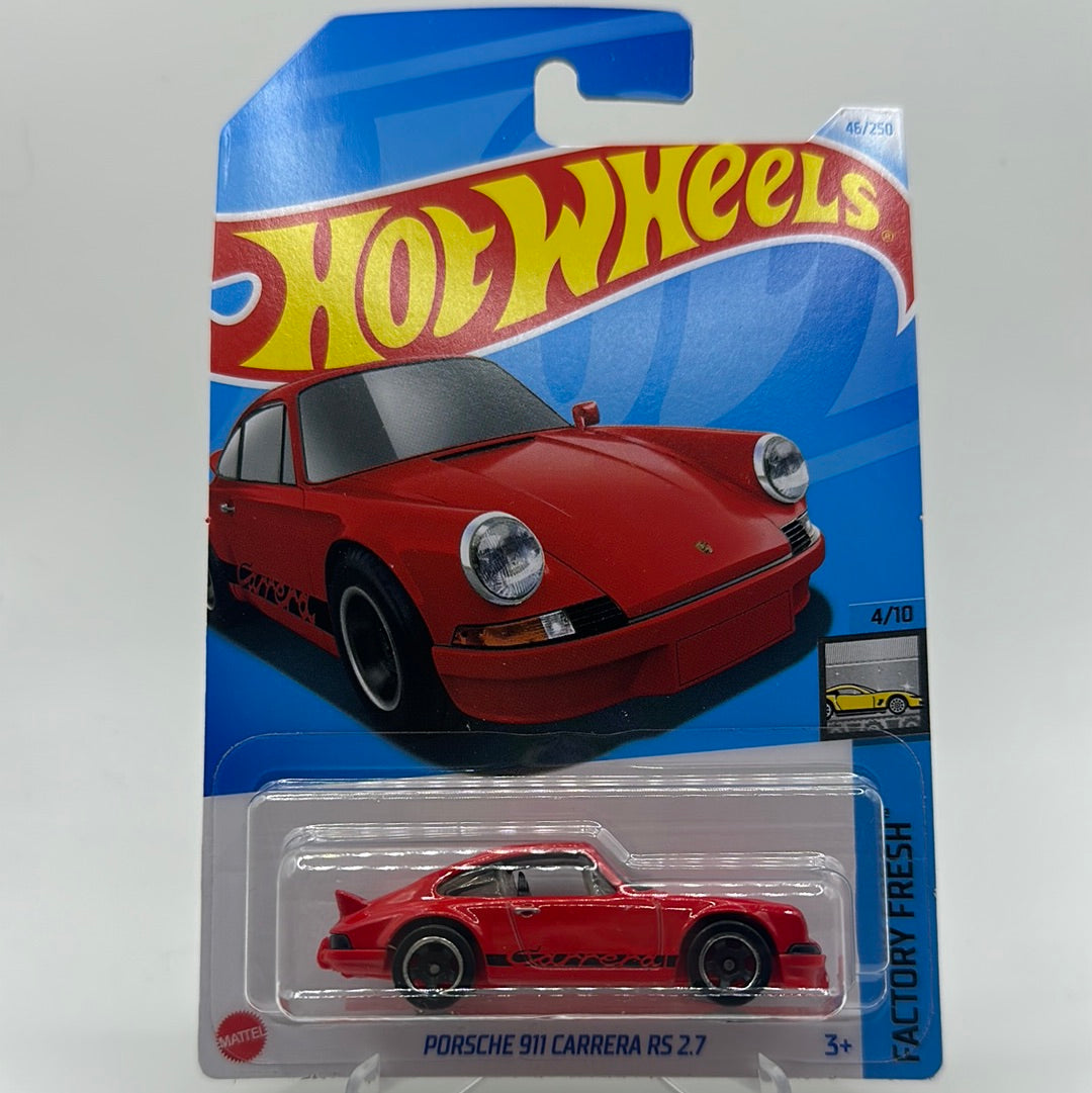 Porsche 911 Carrera RS 2.7 - Factory Fresh 4/10 Hotwheels Mainline 46/250