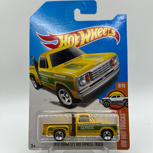 1978 Dodge Li’l Red Express Truck - HW Hot Trucks 9/10 Hotwheels Mainline 11/365