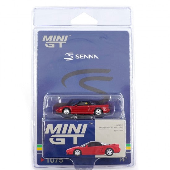 HONDA NS-X PROTOTYPE (RED) MINI GT: SENNA COLLECTION