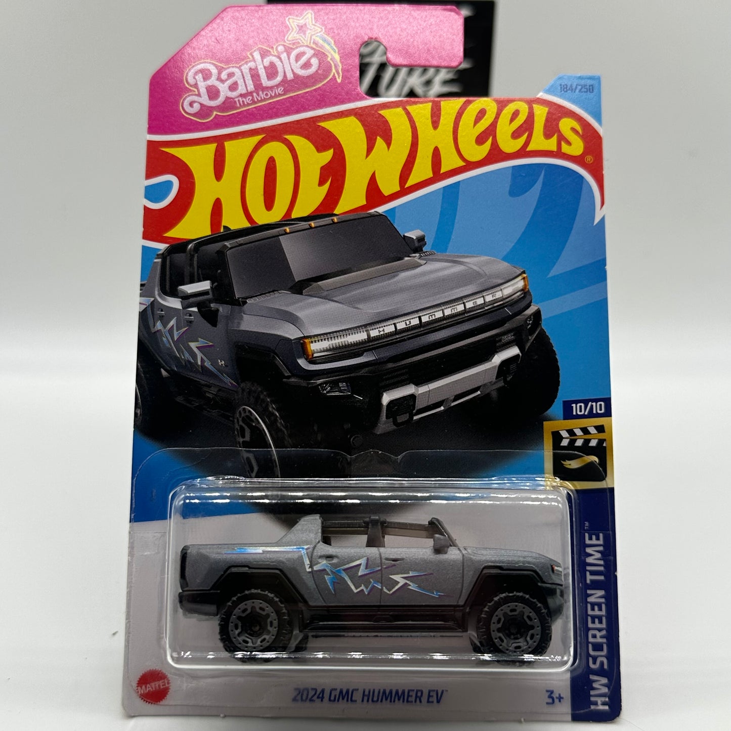 2024 GMC Hummer EV - HW Screen Time 10/10 Hotwheels Mainline 184/250 BARBIE