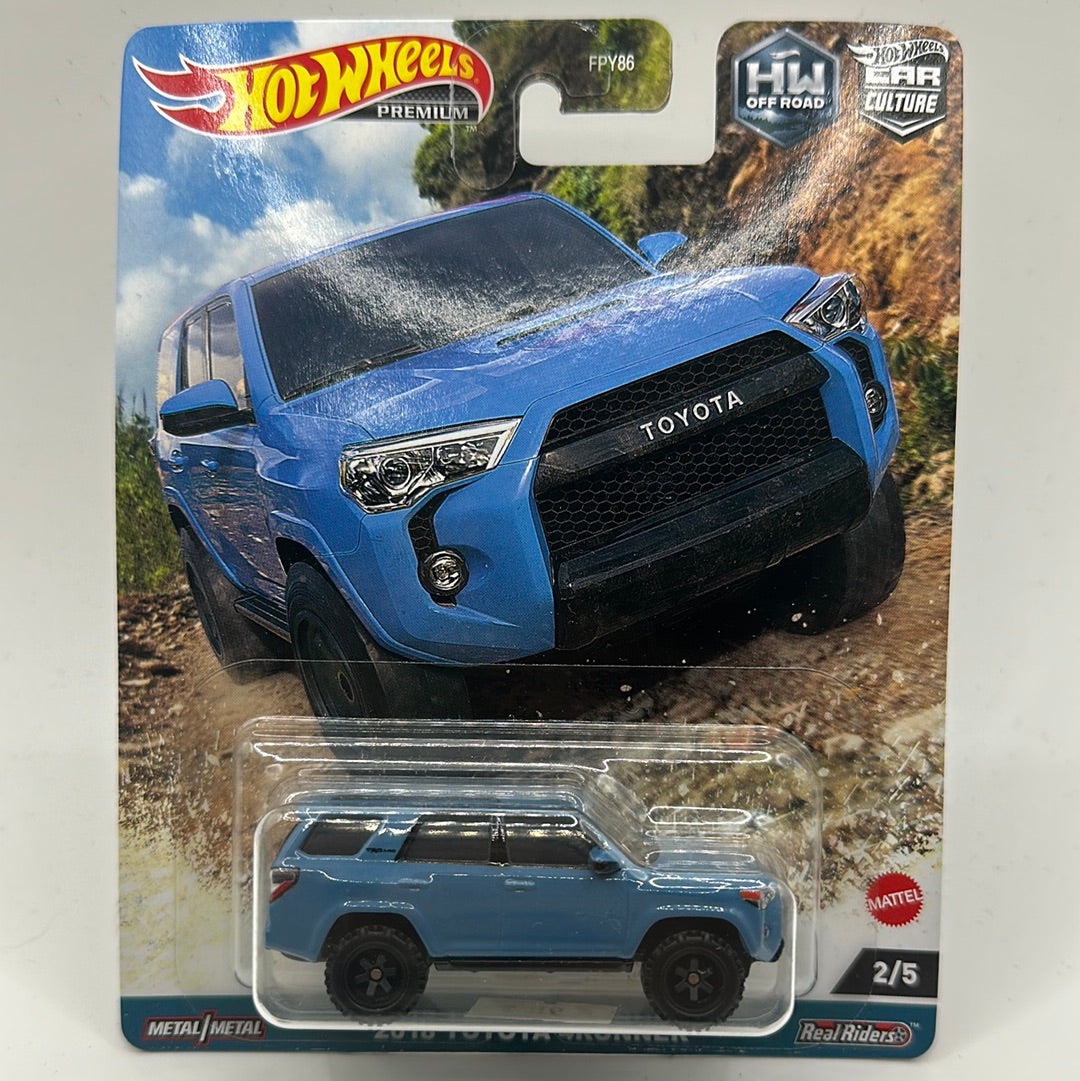 2018 Toyota 4Runner HW OFF ROAD 2/5 Hotwheels Premium 1:64