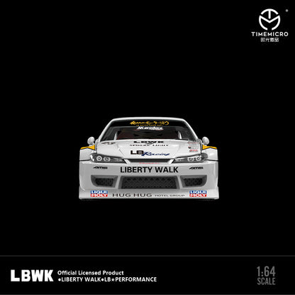 Nissan S15 LBWK Liberty Walk No.23 - *Limited to 2000pcs TimeMicro 1:64