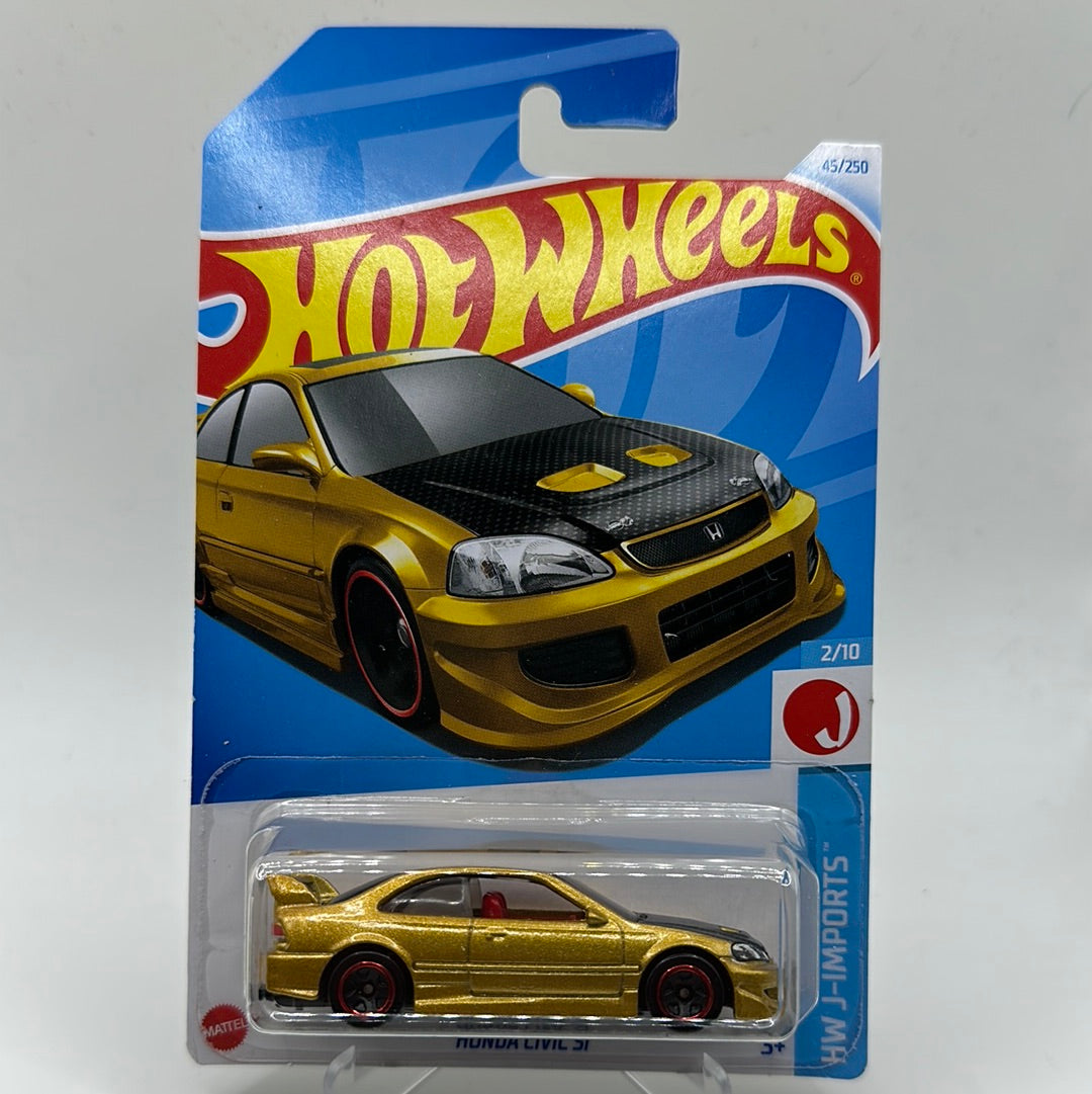 Honda Civic Si J-Imports 2/10 Hotwheels Mainline 45/250