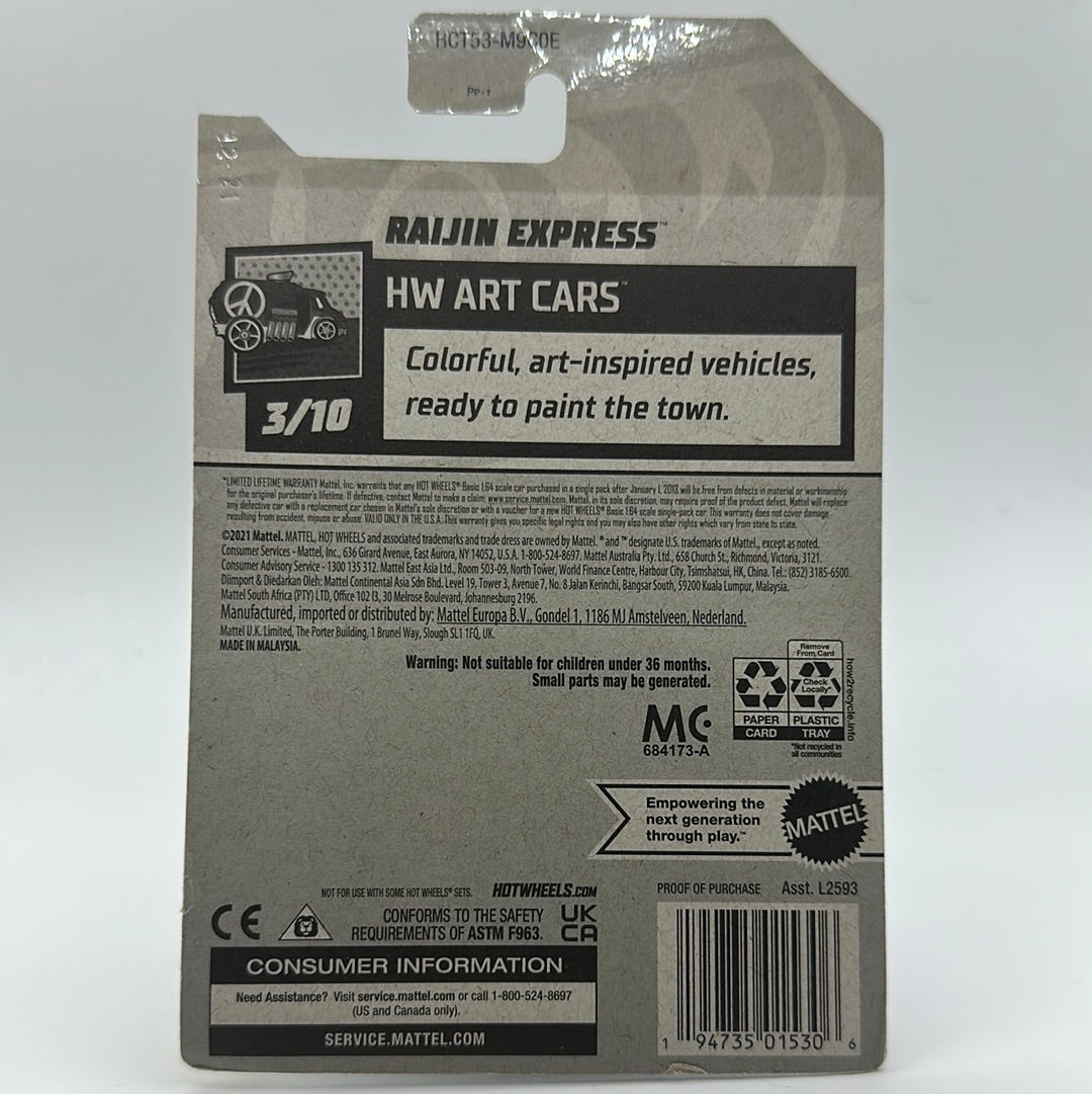 Rajin Express - HW Art Cars 3/10 Hotwheels Mainline 87/250