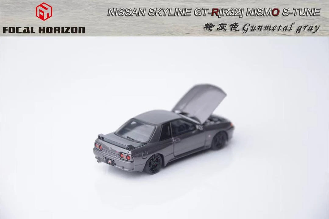 NISSAN SKYLINE GT-R R32 NISMO S-TUNE 3RD GEN - FOCAL HORIZON 1:64 LIMITED 666pcs