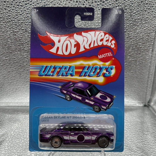 Nissan Skyline H/T 2000GT-X Ultra Hots 3/8 Hotwheels Mainline