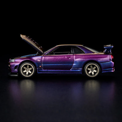 RLC Exclusive Nissan Skyline GT-R BNR34 - Hot Wheels Collectors