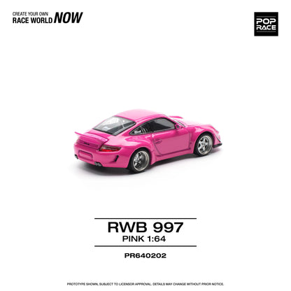 Porsche RWB 997 Pink POP RACE 1:64