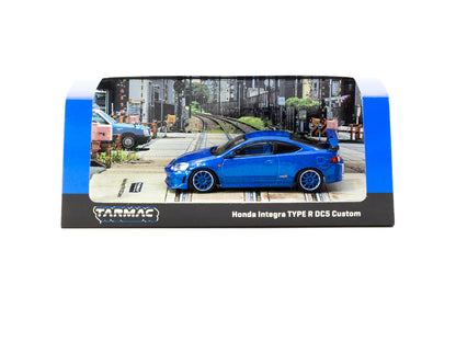 Honda Integra TYPE R DC5 Custom Blue Metallic - Tarmac Works ROAD64 1/64