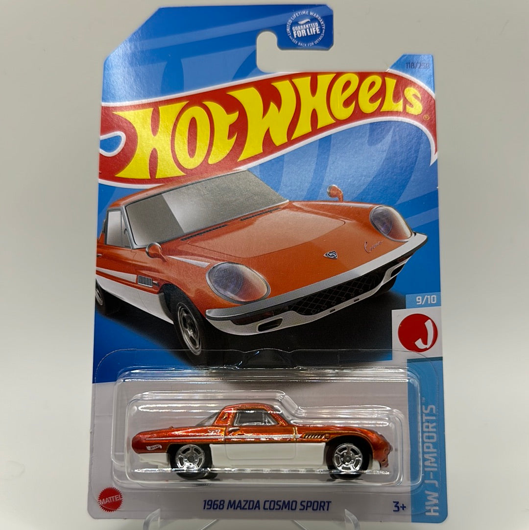 1968 Mazda Cosmo Sport *STH* Super Treasure Hunt (HW J-Imports) 9/10 Hotwheels 118/250 Mainline 1:64