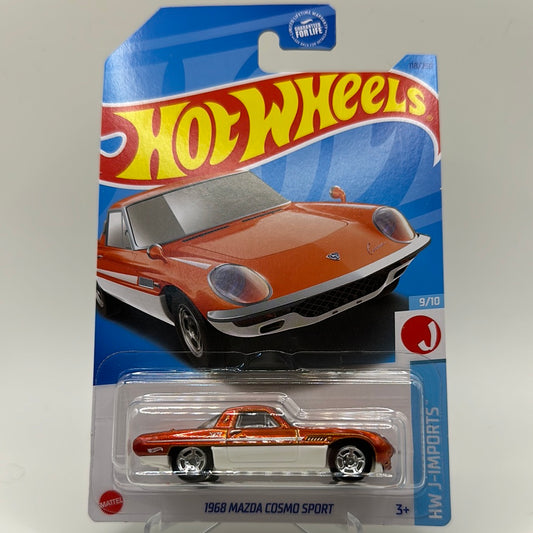 1968 Mazda Cosmo Sport *STH* Super Treasure Hunt (HW J-Imports) 9/10 Hotwheels 118/250 Mainline 1:64