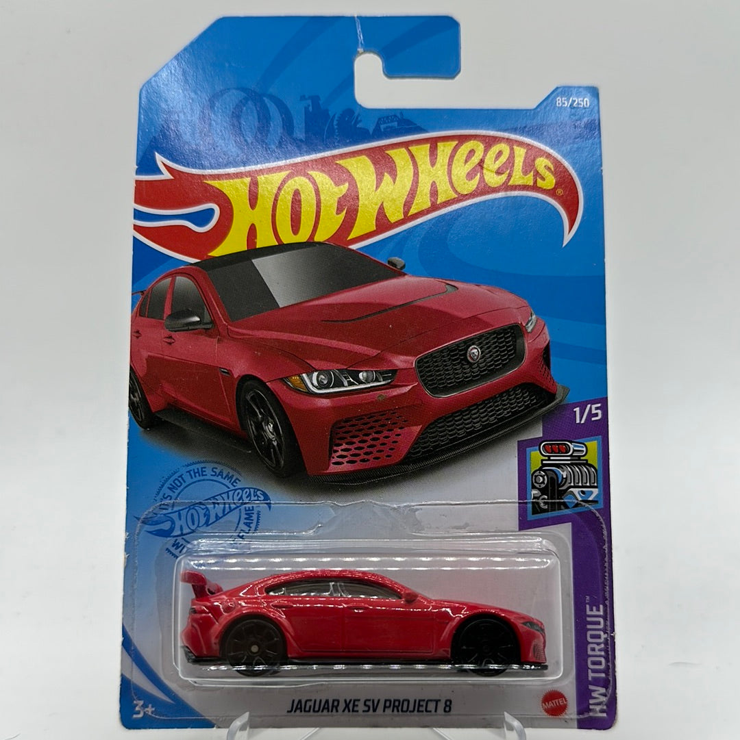 Jaguar XE SV Project 8 - HW Torque 1/5 Hotwheels Mainline 85/250 *Soft Corners*