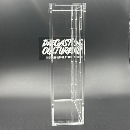 Single Acrylic Case - Suitable for Lond card Hotwheels *Stackable*