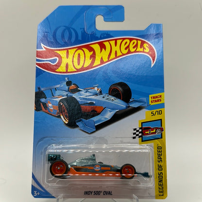 Indy 500 Oval *STH* Super Treasure Hunt (Legends of speed) 5/10 Hotwheels Mainline 1:64