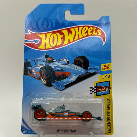 Indy 500 Oval *STH* Super Treasure Hunt (Legends of speed) 5/10 Hotwheels Mainline 1:64