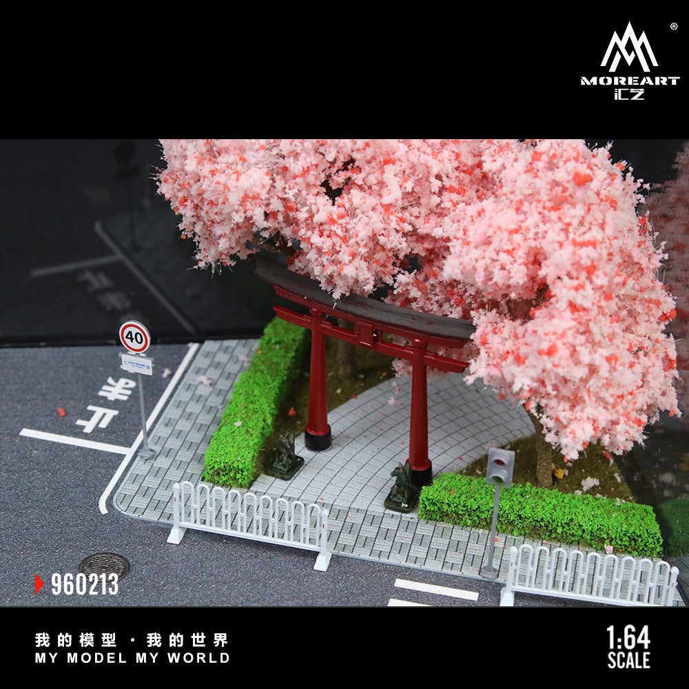 Japanese Street Scene Shrine Series 13 DIORAMA - Morearts 1:64 Scale