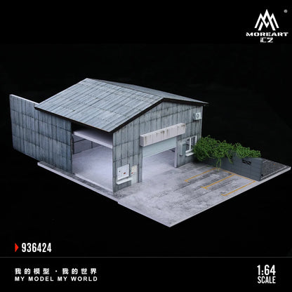 Factory Building C Diorama - MoreArt 1:64