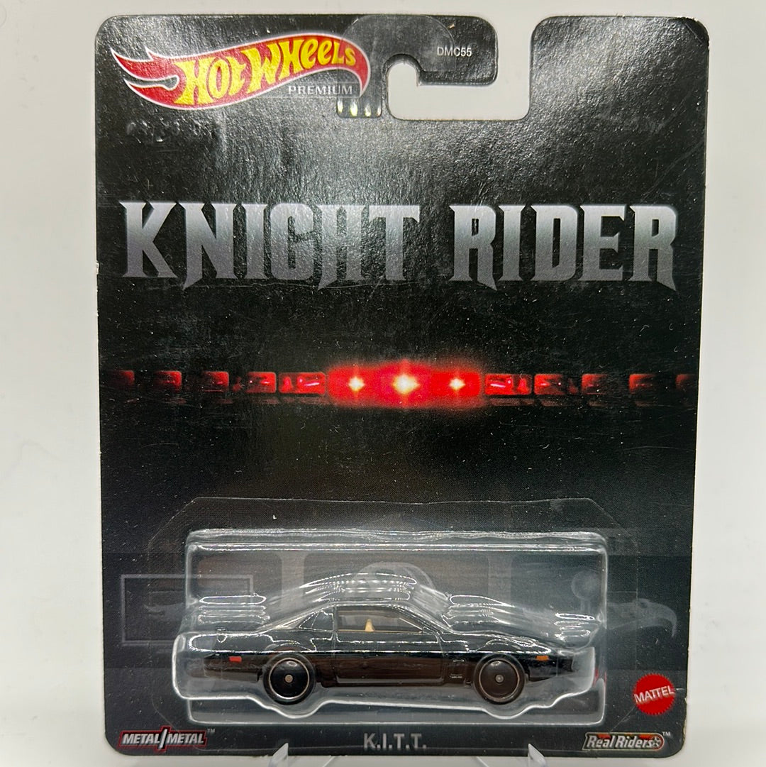 K.I.T.T Knight Rider Entertainment Hotwheels Premium 1:64