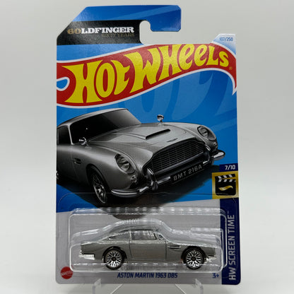 Aston Martin 1963 DB5 HW Screen Time 7/10 Hotwheels Mainline 107/250