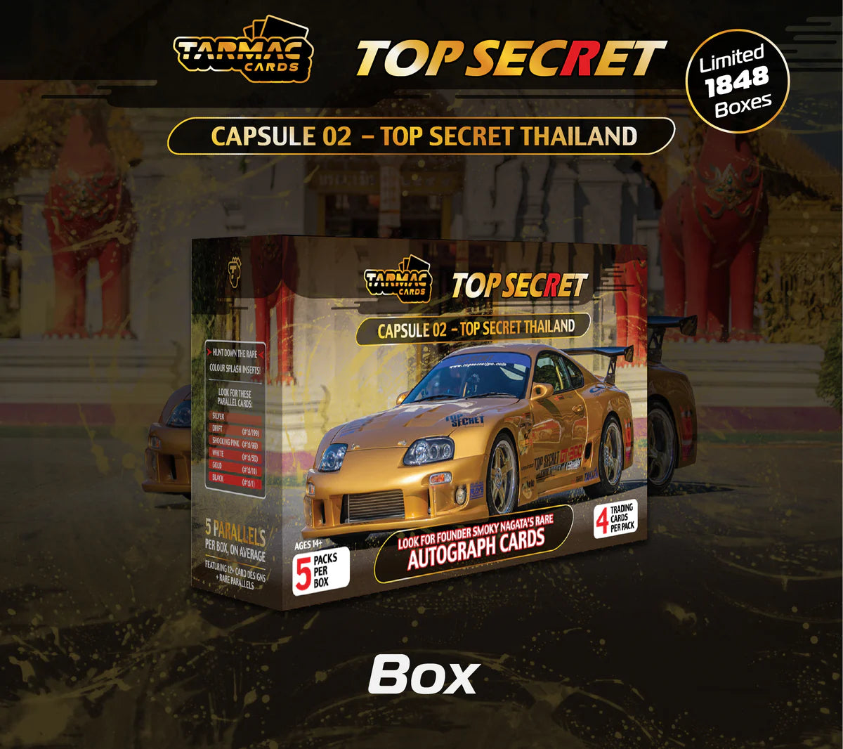 Top Secret Capsule Thailand Special Edition Capsule 02 – Limited Edition Tarmac Works