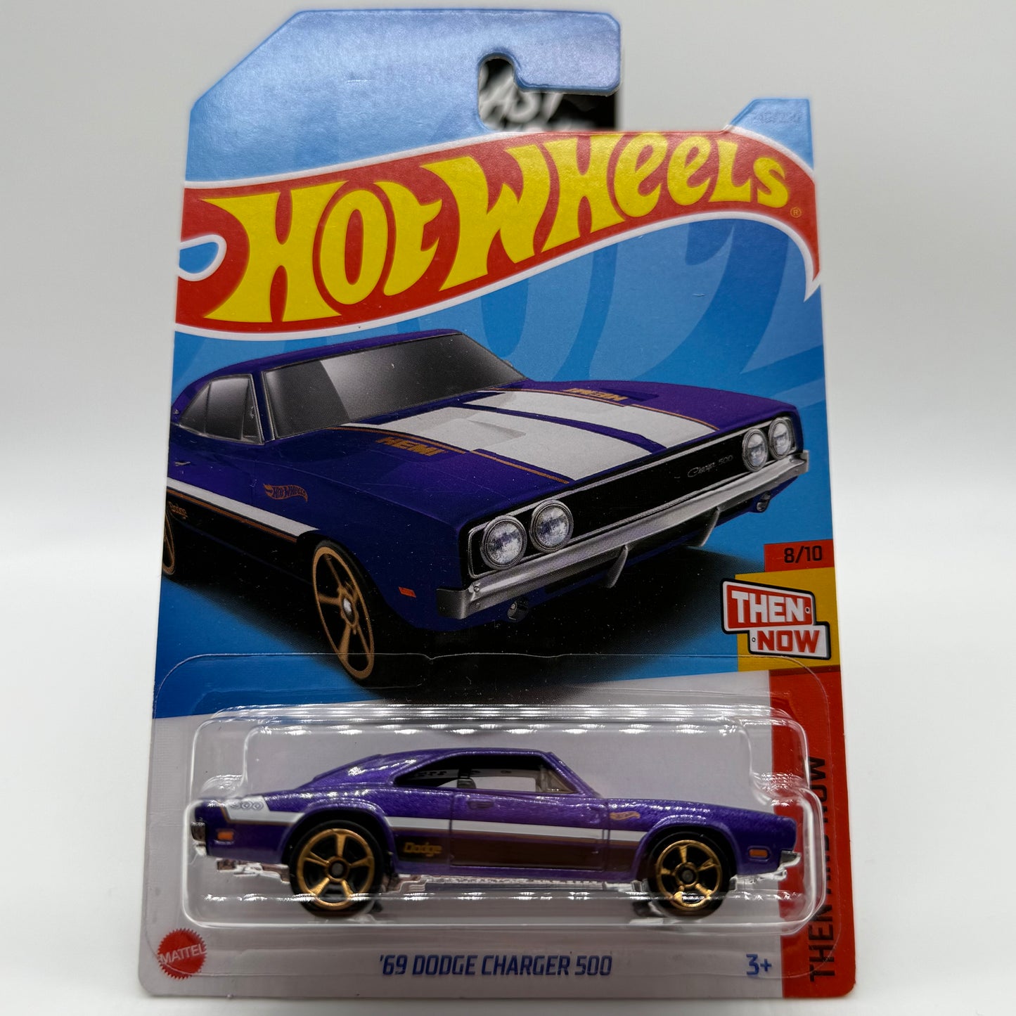 ‘69 Dodge Charger 500 - Then and Now 8/10 Hotwheels Mainline 240/250