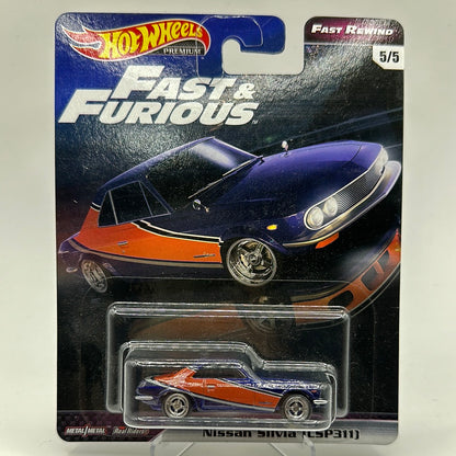 Nissan Silvia (CSP311) Fast Rewinds 5/5 Hotwheels Premium Fast & Furious