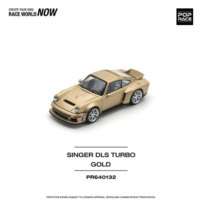 SINGER DLS TURBO (ROAD) "PORSCHE 934" (GOLD) POP RACE 1:64