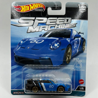 Porsche 911 GT3 Speed Machines 1/5 Hotwheels Premium 1:64